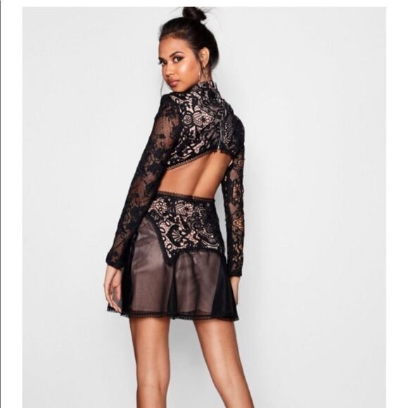 Boohoo sexy dress, size 2 - Picture 3 of 6